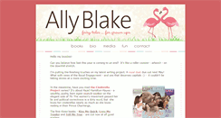 Desktop Screenshot of allyblake.com